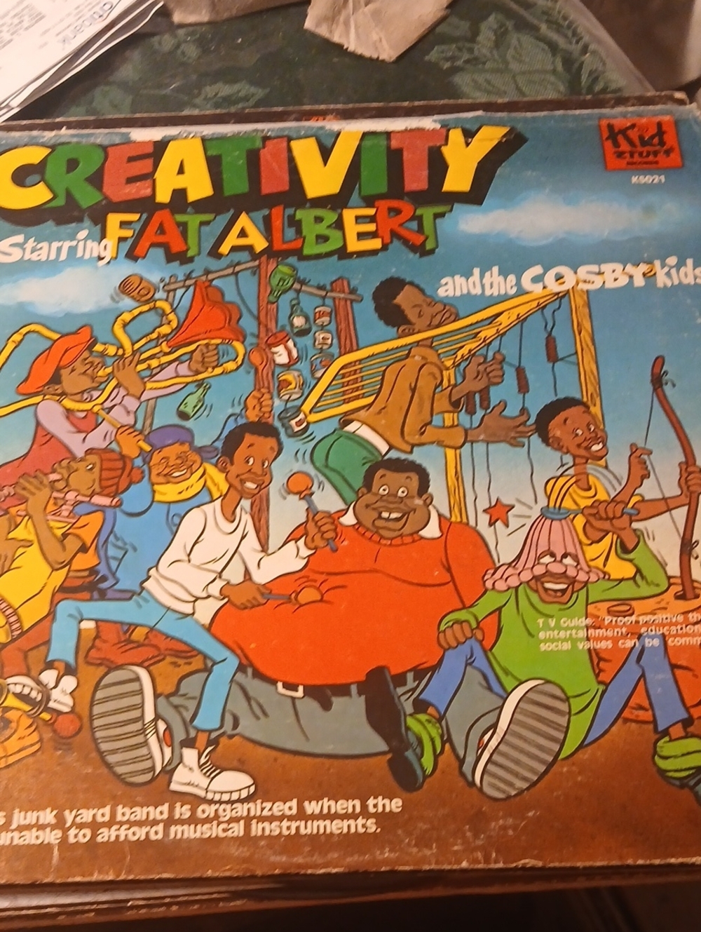 Creativity Album Starring Fat Albert And The Cosby Kids KSO21 - 1980